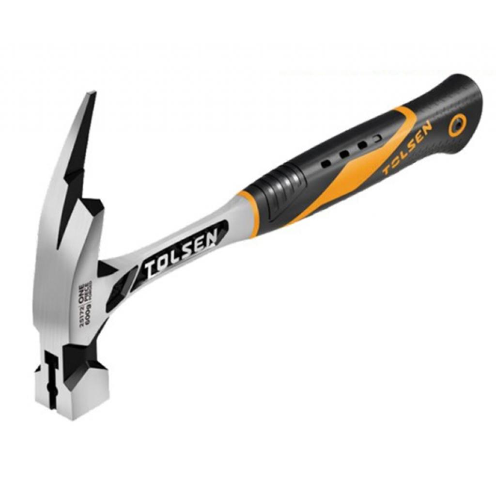 Молоток Tolsen "ПРОФІ" покрівельника 600г цільнометалевий (25172) - фото 1 Молоток Tolsen "ПРОФІ" покрівельника 600г цільнометалевий (25172) - фото 1