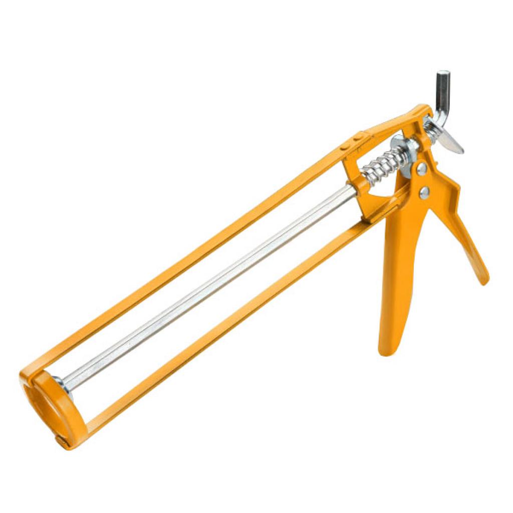 Пістолет для герметика Tolsen 225 мм рамочний алюмінієвий (43041) - фото 1