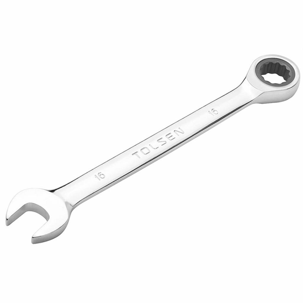 Ключ Tolsen комбінований храповий 12 мм (15208) - фото 1 Ключ Tolsen комбінований храповий 12 мм (15208) - фото 1