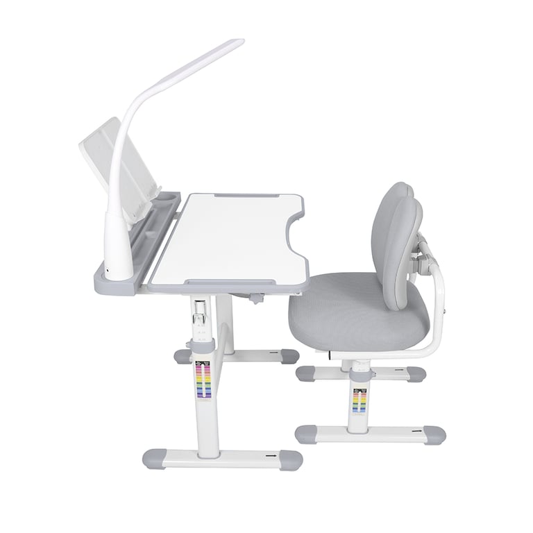 Парта зі стільцем FunDesk Vivo Grey (221892) - фото 6