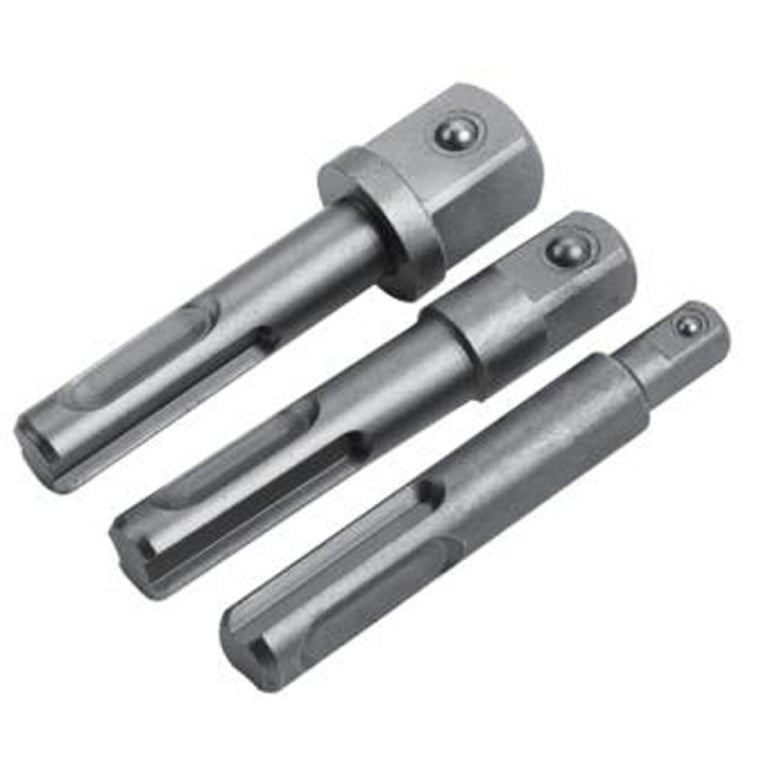 Набір інструментів Tolsen адапторів SDS PLUS 1/2″/3/8″/1/4″ 3 шт (77865)