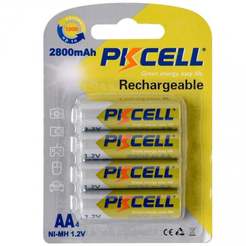 Акумулятор PkCell AA R6 NiMH 2800mAh * 4 (PC/AA2800-4B) Акумулятор PkCell AA R6 NiMH 2800mAh * 4 (PC/AA2800-4B)