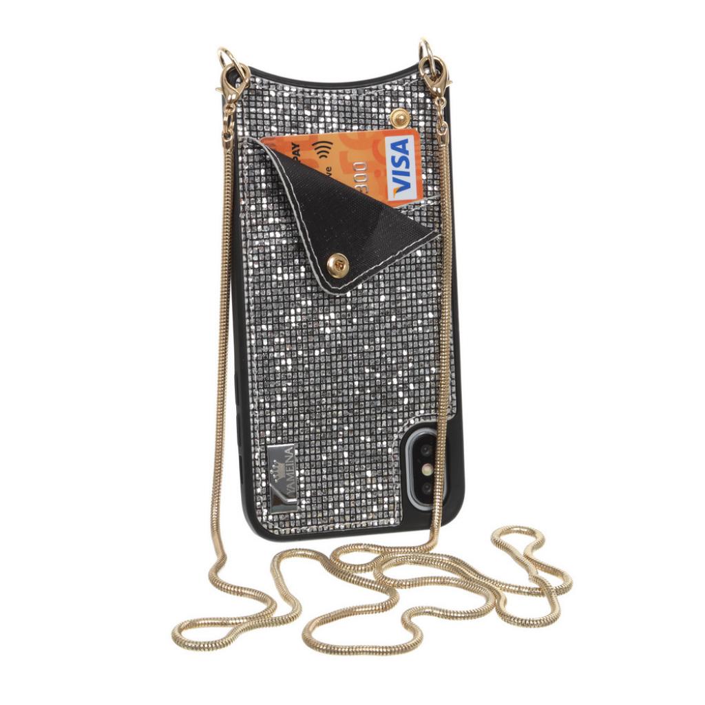 Чохол до мобільного телефона BeCover Glitter Wallet Apple iPhone Xs Max Silver (703624) (703624) - фото 1