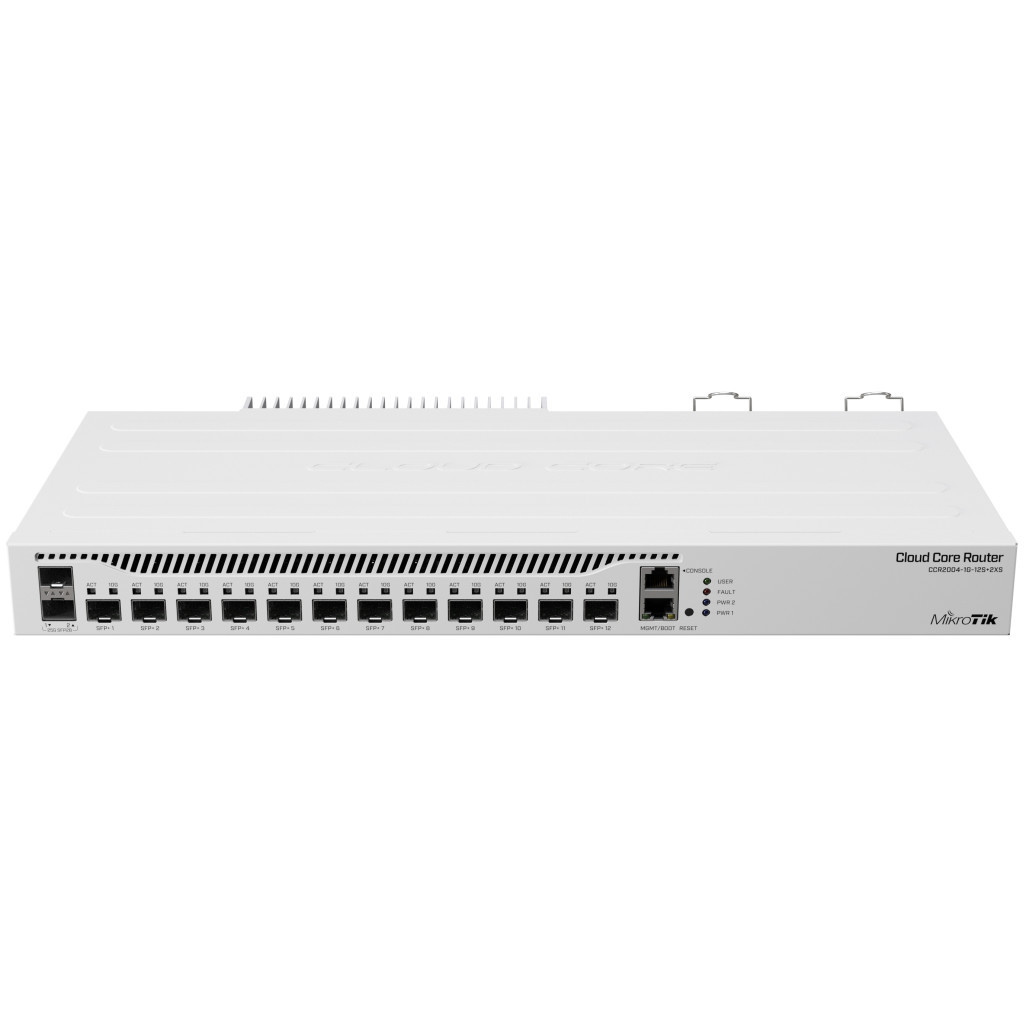Маршрутизатор Mikrotik CCR2004-1G-12S+2XS - фото 1 Маршрутизатор Mikrotik CCR2004-1G-12S+2XS - фото 1