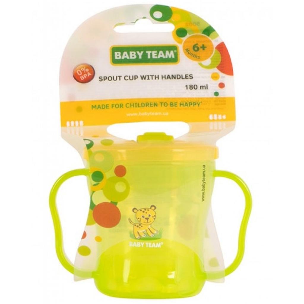 Поїльник-непроливайка Baby Team з ручками і складним носиком 180 мл (5002) - фото 2 Поїльник-непроливайка Baby Team з ручками і складним носиком 180 мл (5002) - фото 2
