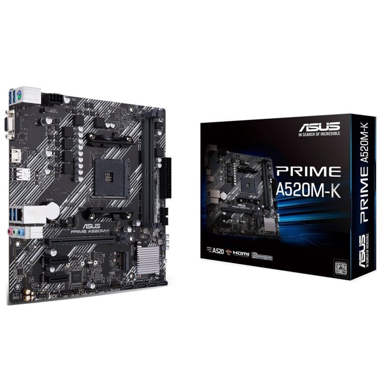 Материнська плата ASUS PRIME A520M-K - фото 2