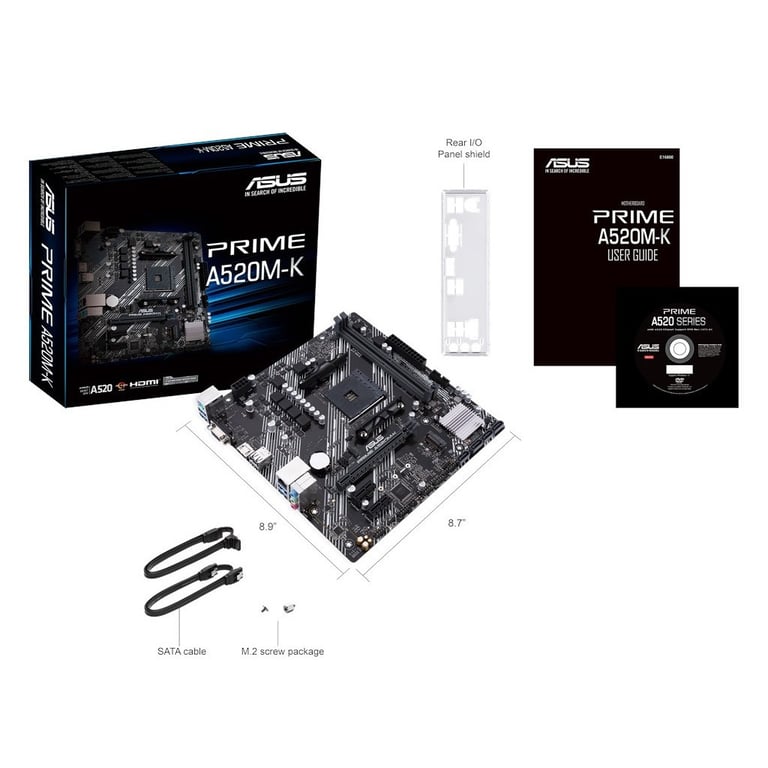 Материнська плата ASUS PRIME A520M-K - фото 8