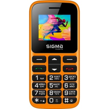 Мобільний телефон Sigma Comfort 50 HIT2020 Оrange (4827798120934) - фото 1