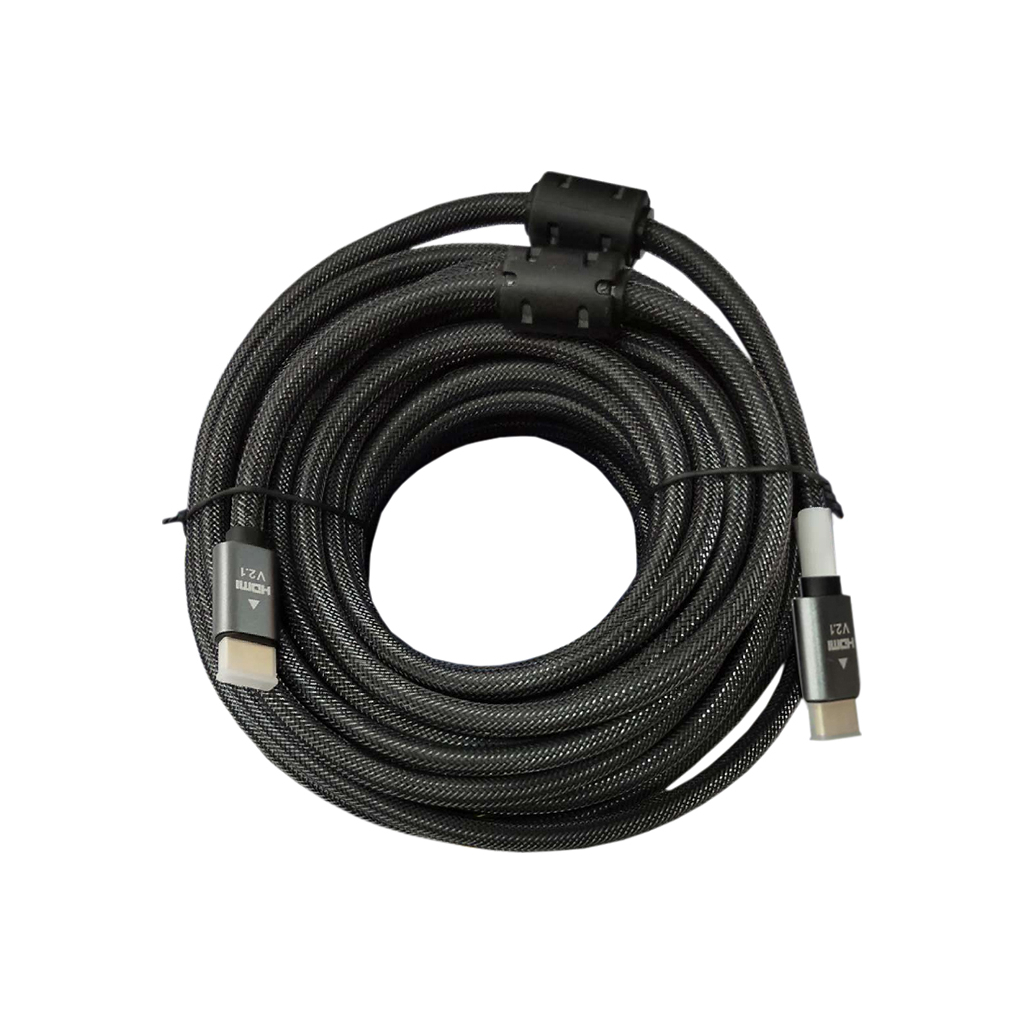 Кабель мультимедійний HDMI M to HDMI M 5.0m V2.1 Atcom (23785) - фото 1