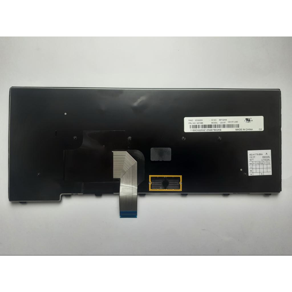 Клавіатура ноутбука Lenovo ThinkPad T440/T440P/T440S/L440/E431/E440/L450/T431s/T450 чер (A46066) - фото 2 Клавіатура ноутбука Lenovo ThinkPad T440/T440P/T440S/L440/E431/E440/L450/T431s/T450 чер (A46066) - фото 2