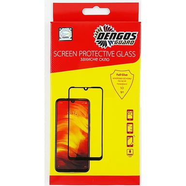 Скло захисне Dengos Full Glue Xiaomi Mi 9 Lite (TGFG-87) (TGFG-87) - фото 1