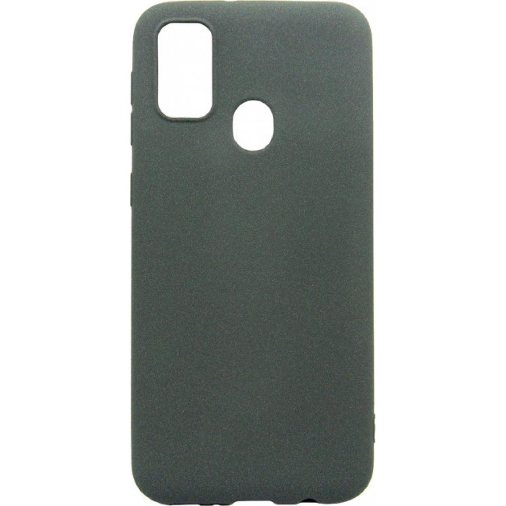 Чохол до мобільного телефона Dengos Carbon Samsung Galaxy M21, grey (DG-TPU-CRBN-61) (DG-TPU-CRBN-61) - фото 1
