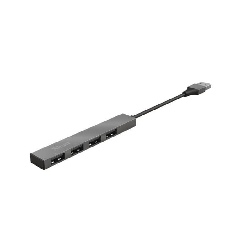 Концентратор Trust Halyx Aluminium 4-Port Mini USB Hub (23786_TRUST) - фото 3