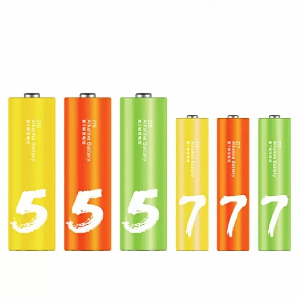 Батарейка ZMI AA ZI5 * 12 + AAA ZI7 * 12 Rainbow batteries set (Ф16358) - фото 2 Батарейка ZMI AA ZI5 * 12 + AAA ZI7 * 12 Rainbow batteries set (Ф16358) - фото 2