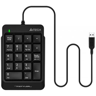 Клавіатура A4Tech FK13P Black - фото 1