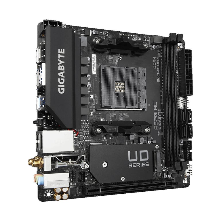 Материнська плата GIGABYTE A520I AC - фото 3