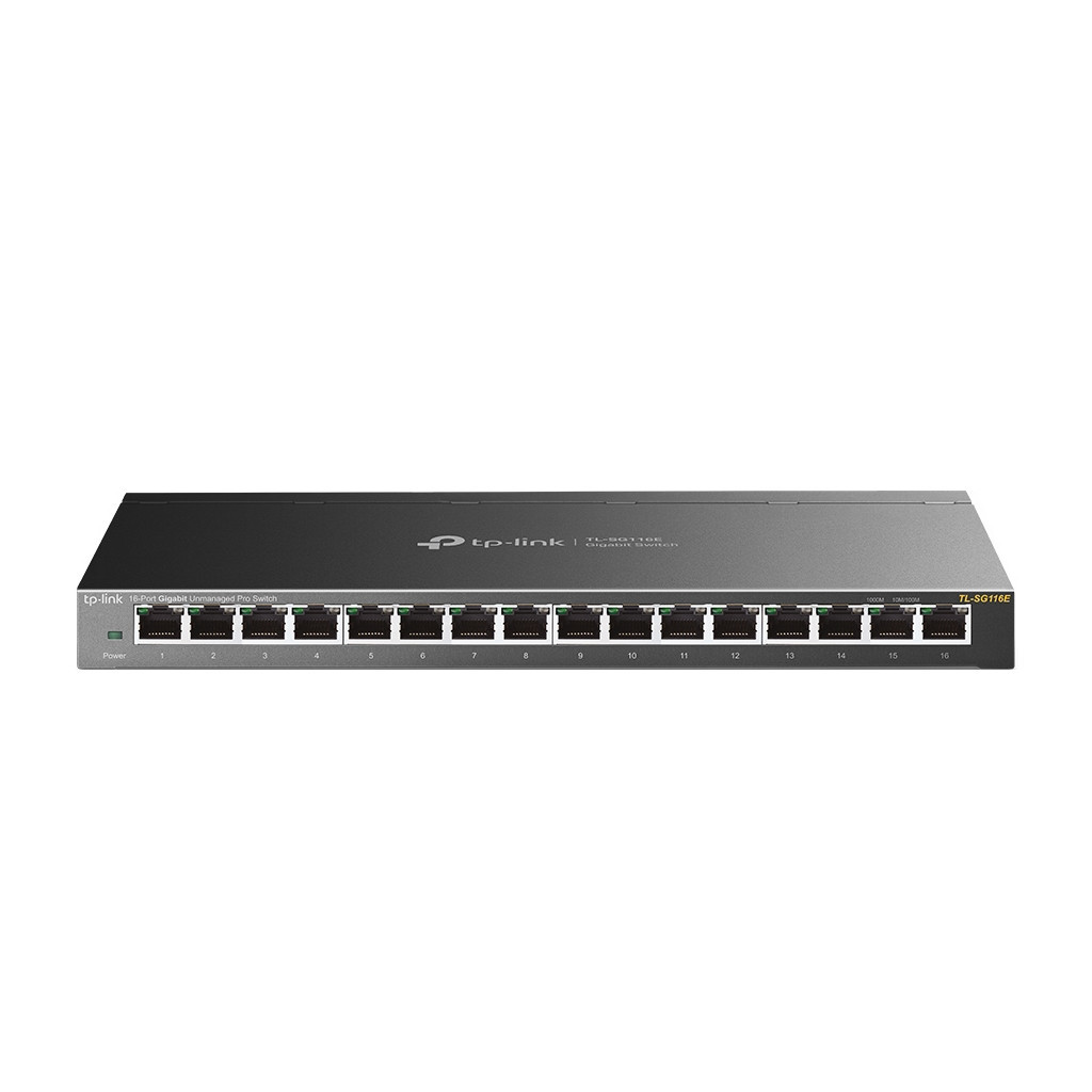 Комутатор мережевий TP-Link TL-SG116E - фото 2 Комутатор мережевий TP-Link TL-SG116E - фото 2