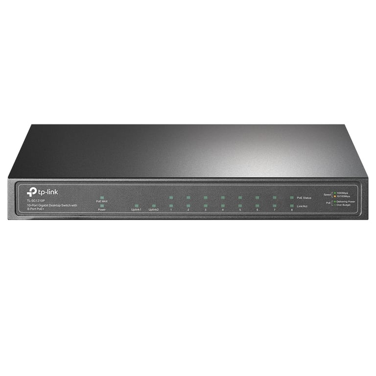 Комутатор мережевий TP-Link TL-SG1210P - фото 2