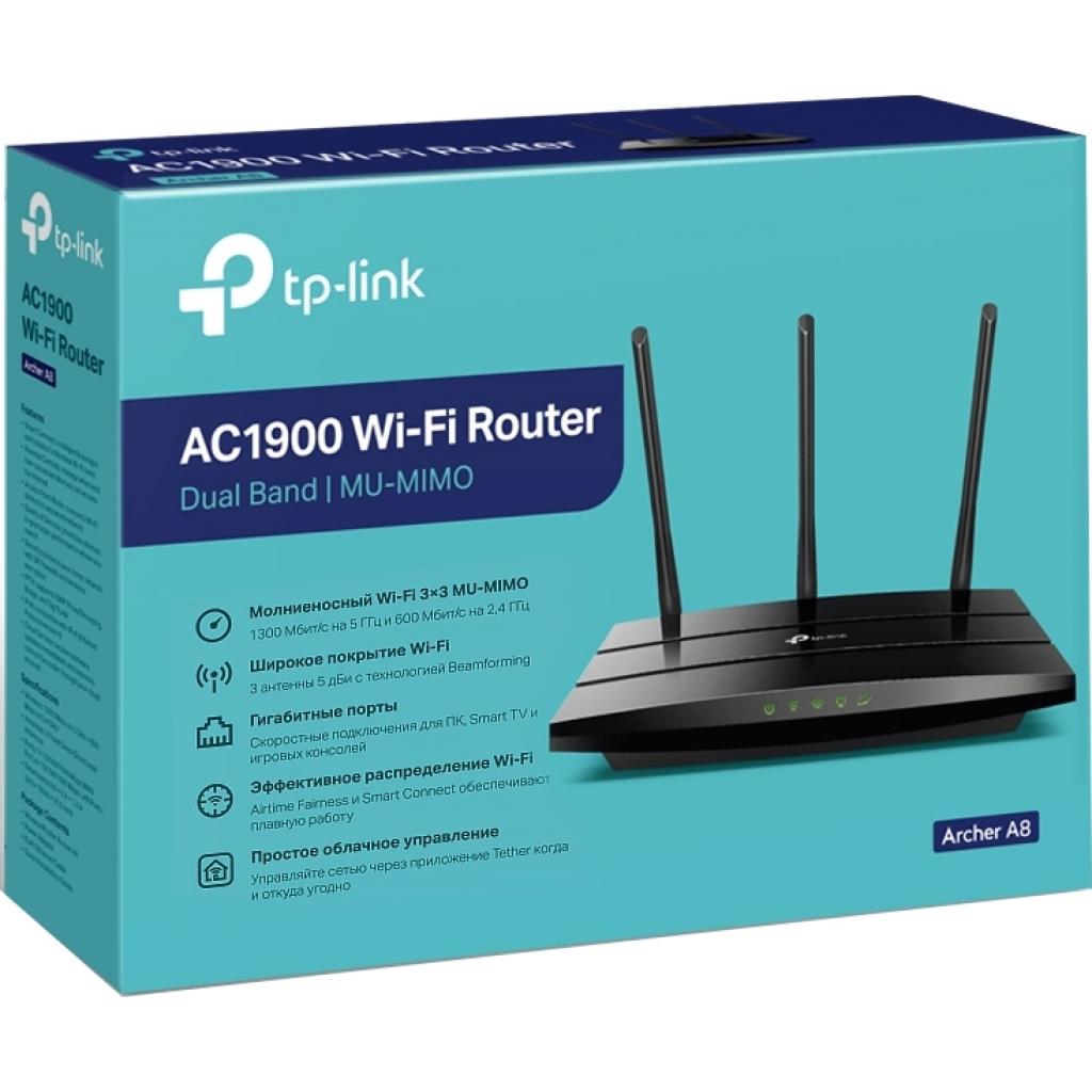 Маршрутизатор TP-Link ARCHER-A8 - фото 4 Маршрутизатор TP-Link ARCHER-A8 - фото 4