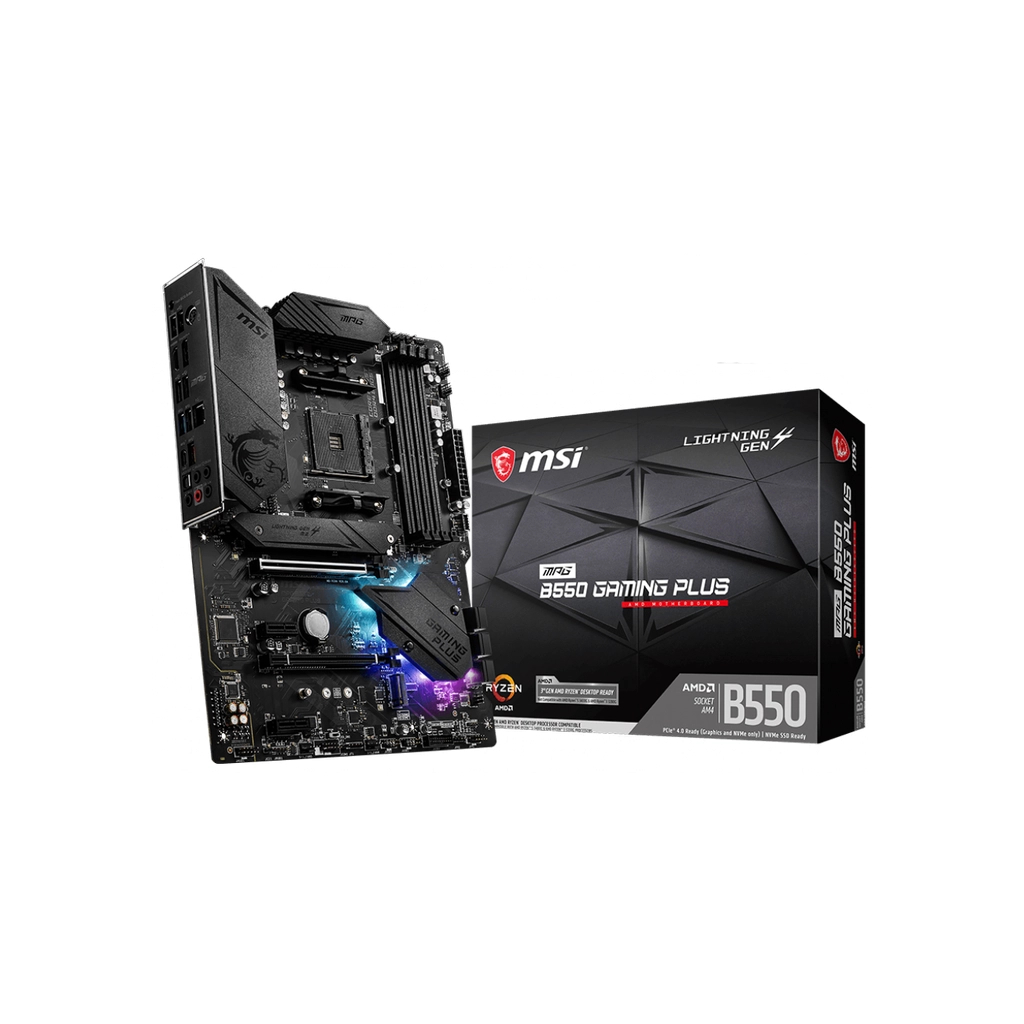 Материнська плата MSI MPG B550 GAMING PLUS - фото 2 Материнська плата MSI MPG B550 GAMING PLUS - фото 2