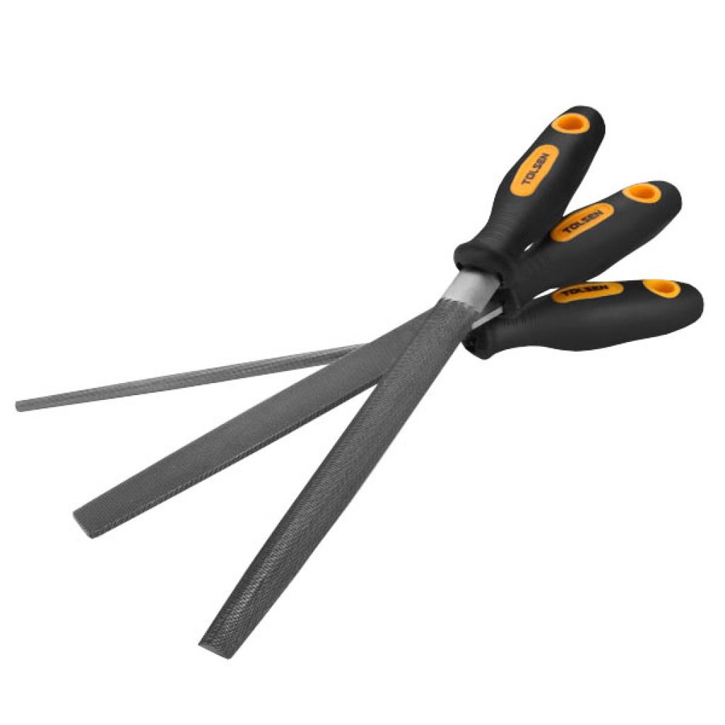 Напилок Tolsen слюсарний 3 шт 200 мм №2 (32033) - фото 1