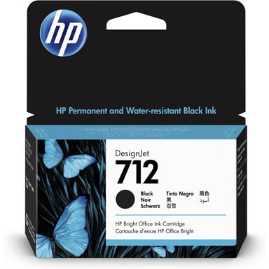 Картридж HP DJ No.712 DesignJet Т230/Т630 Black 38ml (3ED70A) - фото 1