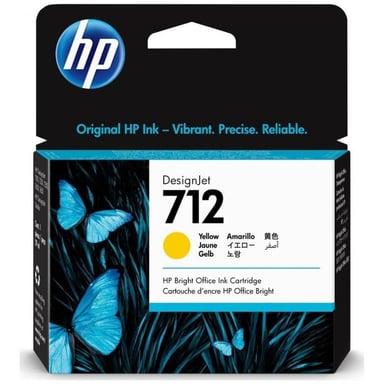 Картридж HP DJ No.712 DesignJet Т230/Т630 Yellow 29ml (3ED69A) - фото 1