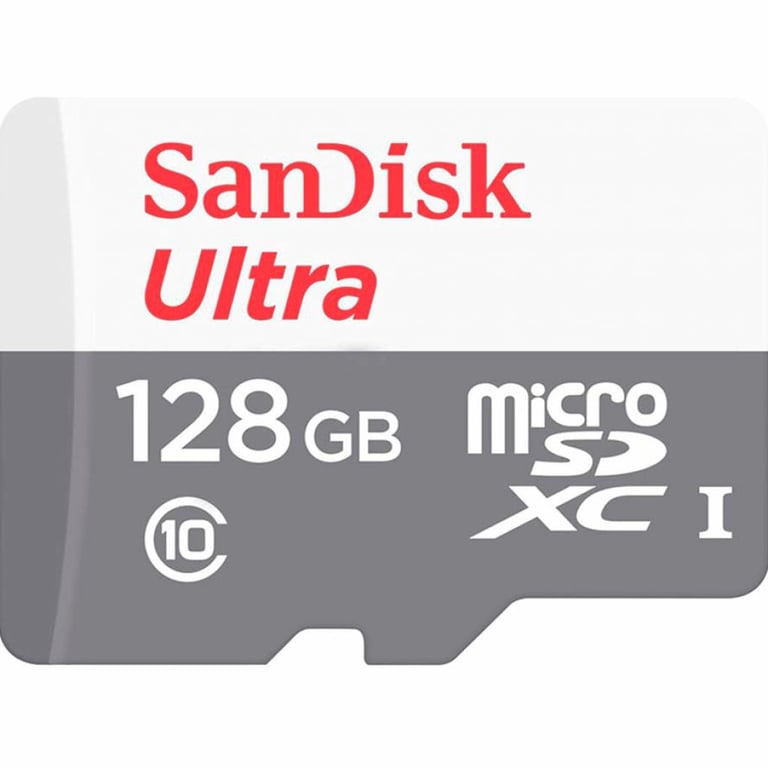 Карта пам'яті SanDisk 128GB microSD class 10 Ultra Light (SDSQUNR-128G-GN6MN) - фото 1