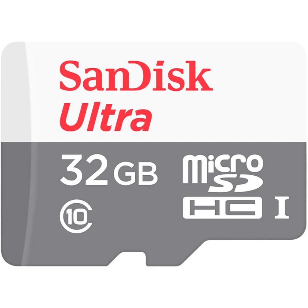 Карта пам'яті SanDisk 32GB microSD class 10 Ultra Light (SDSQUNR-032G-GN3MN) - фото 1 Карта пам'яті SanDisk 32GB microSD class 10 Ultra Light (SDSQUNR-032G-GN3MN) - фото 1