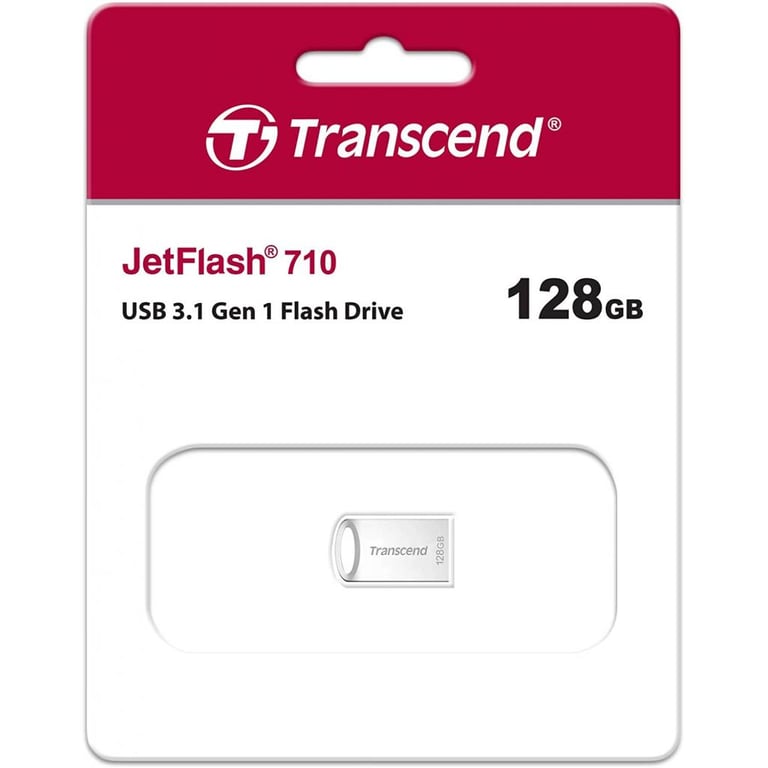 USB флеш накопичувач Transcend 128GB JetFlash 710 Silver USB 3.0 (TS128GJF710S) - фото 4