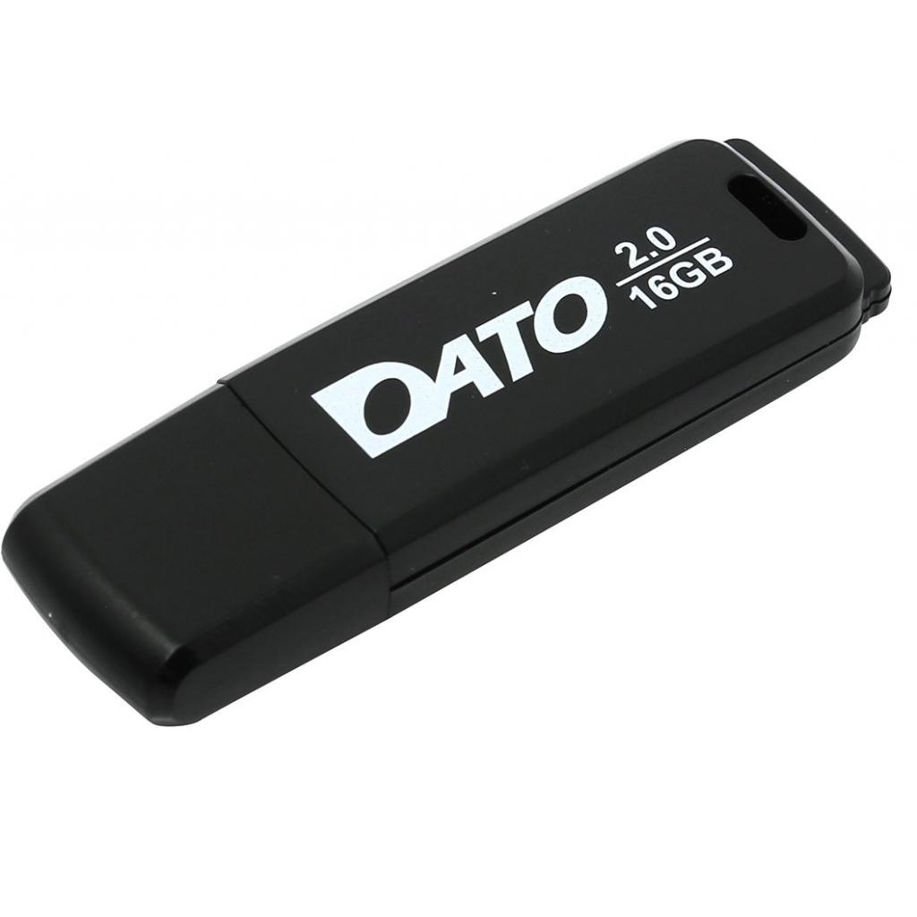 USB флеш накопичувач Dato 16GB DB8001 Black USB 2.0 (DB8001K-16G) - фото 1