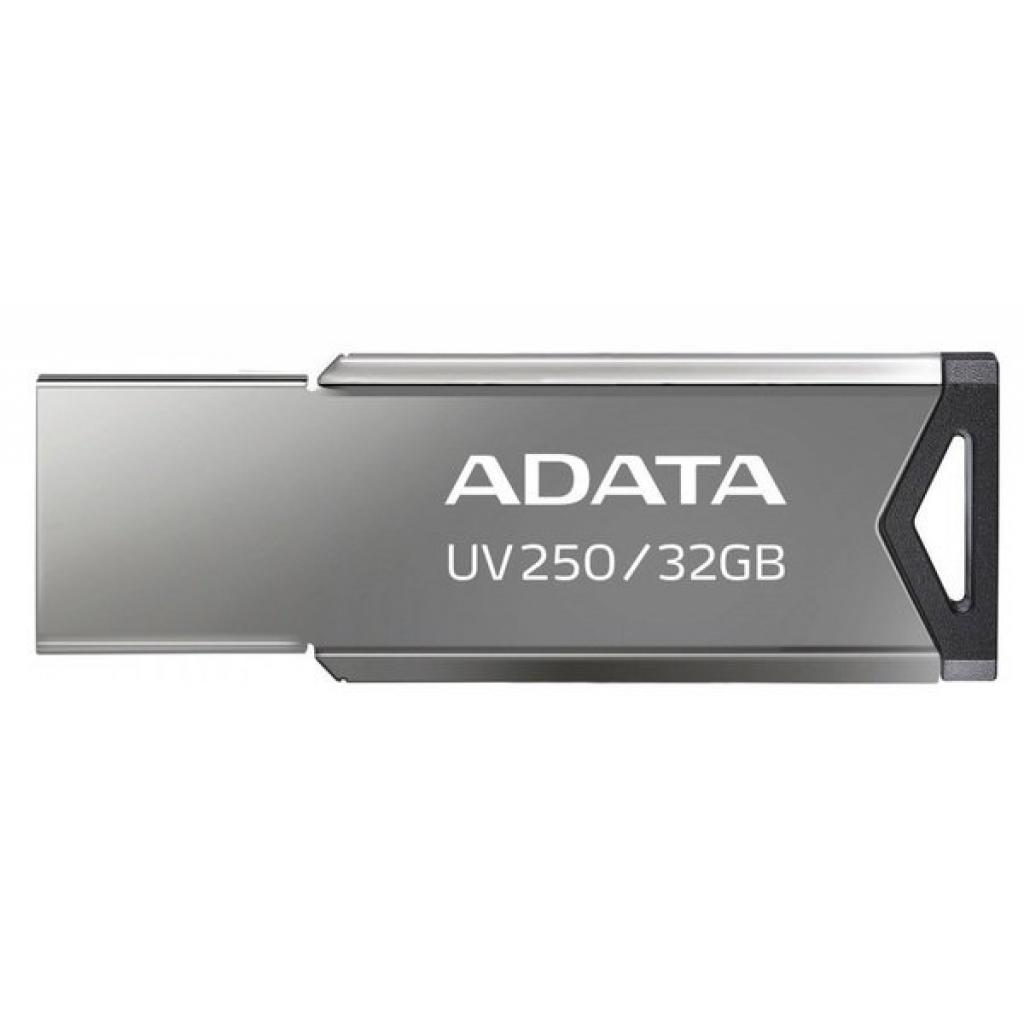 USB флеш накопичувач ADATA 32GB UV250 Metal Black USB 2.0 (AUV250-32G-RBK) - фото 1 USB флеш накопичувач ADATA 32GB UV250 Metal Black USB 2.0 (AUV250-32G-RBK) - фото 1