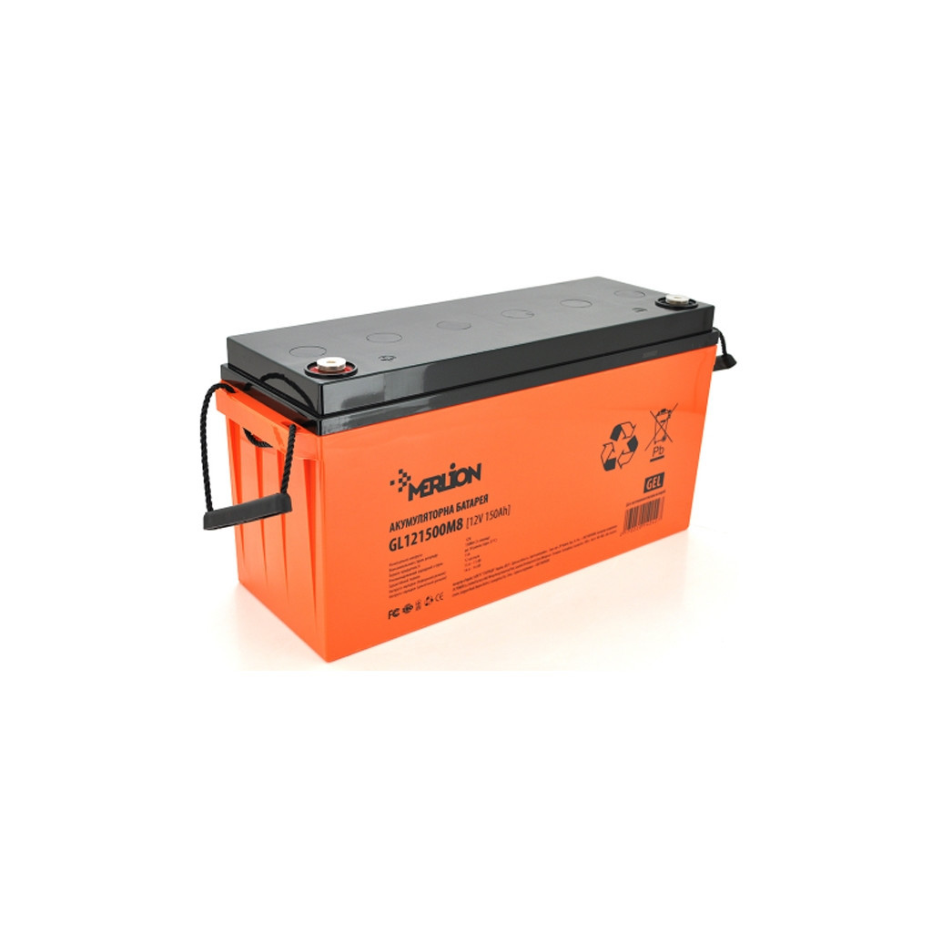 Батарея до ДБЖ Merlion 12V-150 Ah GEL (GL121500M8) - фото 1 Батарея до ДБЖ Merlion 12V-150 Ah GEL (GL121500M8) - фото 1