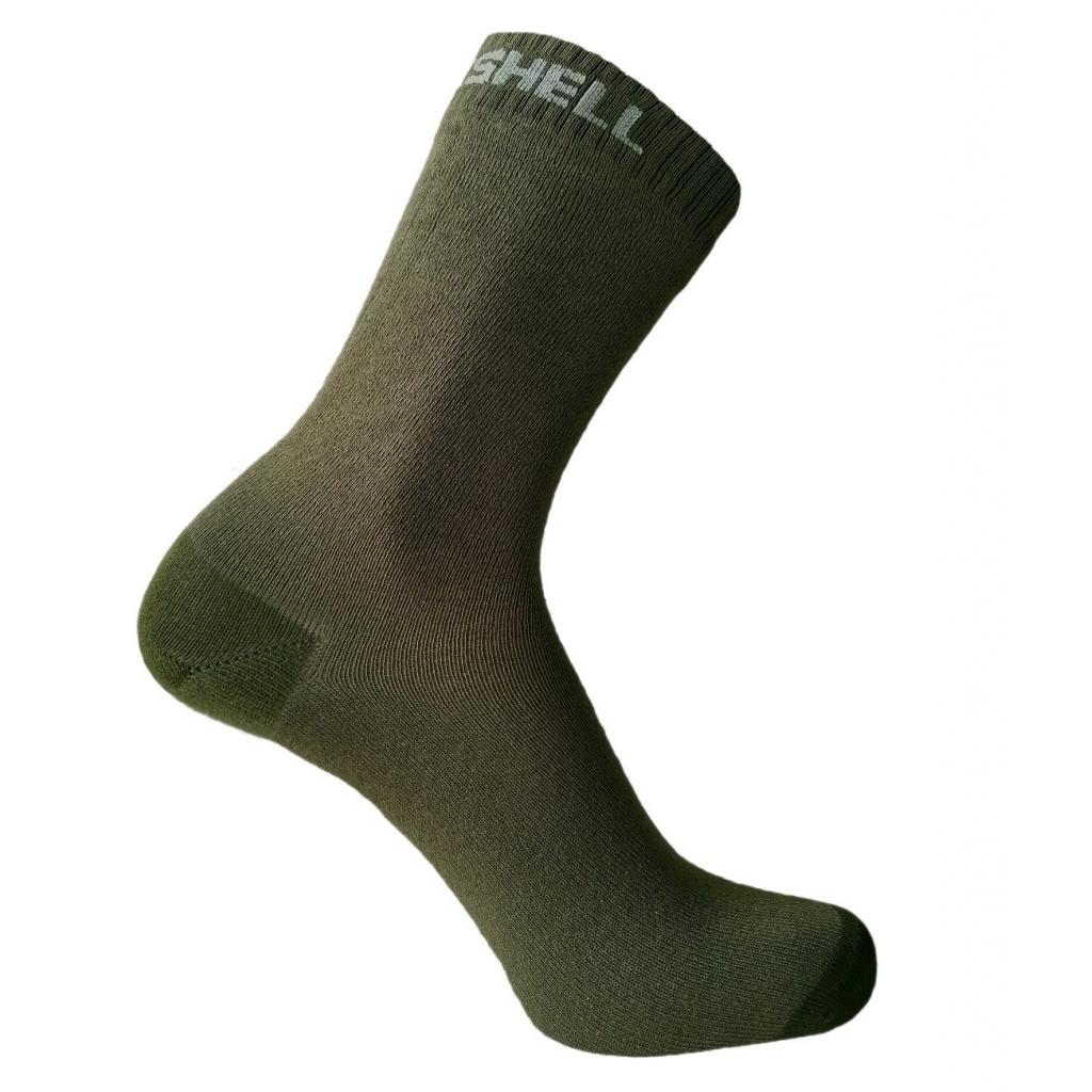 Водонепроникні шкарпетки Dexshell Ultra Thin Crew OG Socks L Swamp Green (DS683OGL) - фото 1