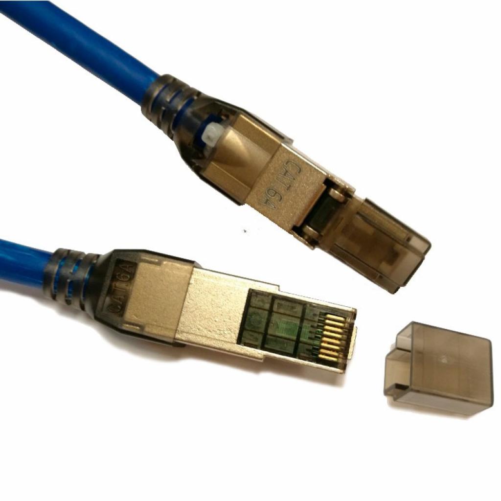 Конектор RJ45 cat.6A STP 8P8C, безінструментальний Kingda (KD-KJ6A-17S) - фото 2 Конектор RJ45 cat.6A STP 8P8C, безінструментальний Kingda (KD-KJ6A-17S) - фото 2