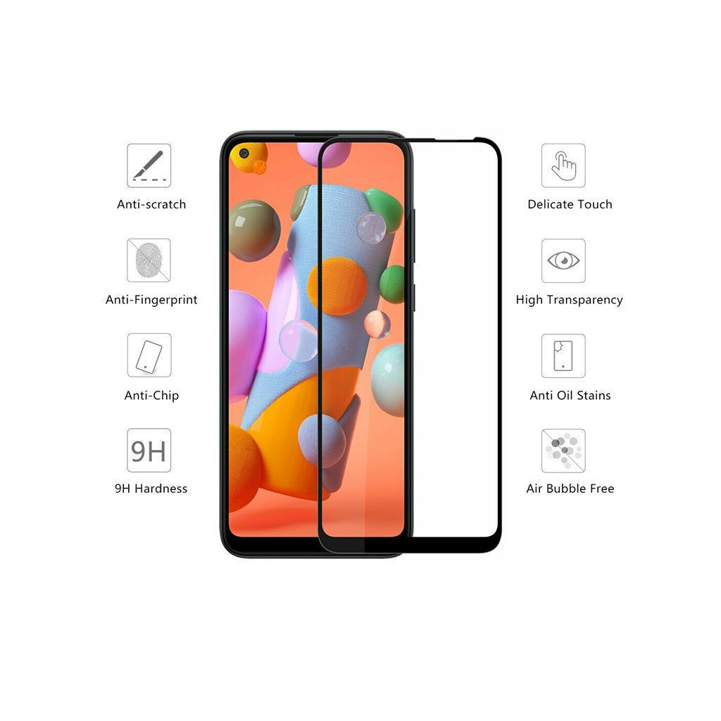 Скло захисне Drobak Samsung A11 (Black) (121276) (121276) - фото 2 Скло захисне Drobak Samsung A11 (Black) (121276) (121276) - фото 2