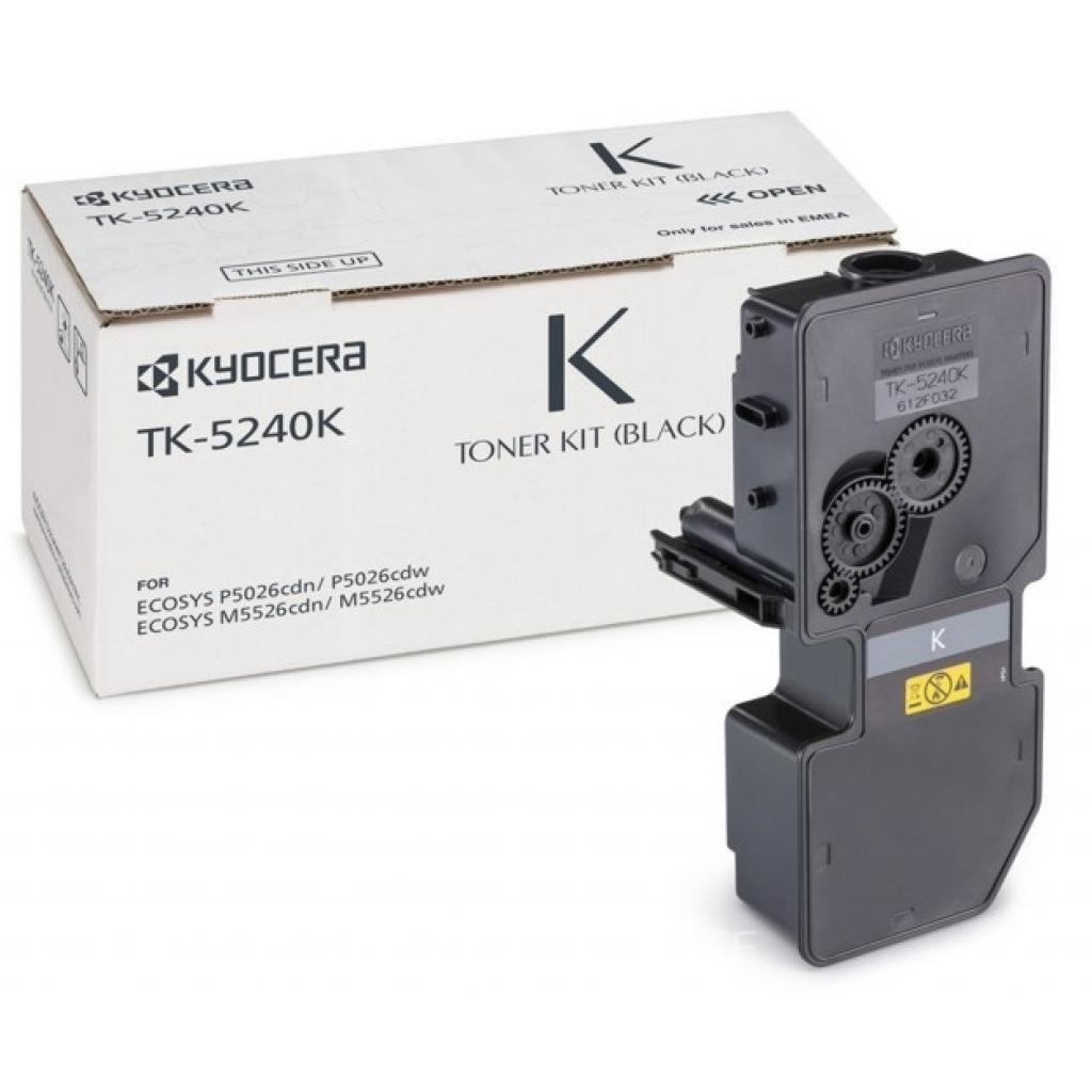 Тонер-картридж CET Kyocera TK-5240K, для ECOSYS P5026/M5526 (CET8996K) - фото 1 Тонер-картридж CET Kyocera TK-5240K, для ECOSYS P5026/M5526 (CET8996K) - фото 1
