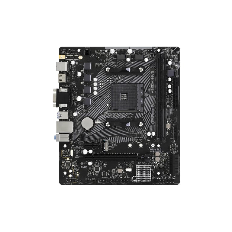 Материнська плата ASRock A520M-HVS - фото 1