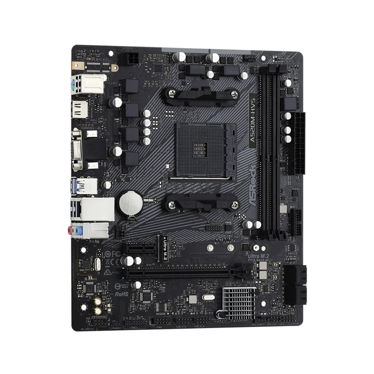 Материнська плата ASRock A520M-HVS - фото 4