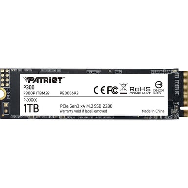 Накопичувач SSD M.2 2280 1TB Patriot (P300P1TBM28) - фото 1