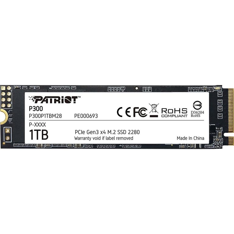 Накопичувач SSD M.2 2280 1TB Patriot (P300P1TBM28) - фото 1