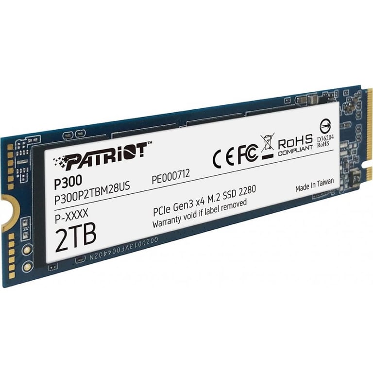 Накопичувач SSD M.2 2280 2TB Patriot (P300P2TBM28) - фото 2