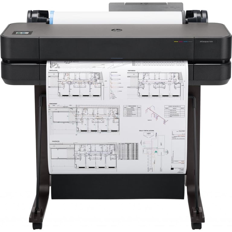 Плоттер HP DesignJet T630, 24'' c WiFi (5HB09A) - фото 2