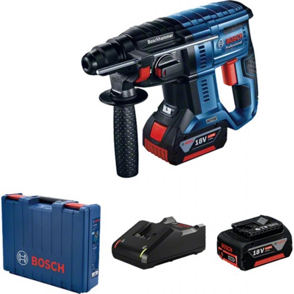 Перфоратор Bosch Professional GBH 180-LI, 1x4.0 Ач (0.611.911.122) - фото 2 Перфоратор Bosch Professional GBH 180-LI, 1x4.0 Ач (0.611.911.122) - фото 2