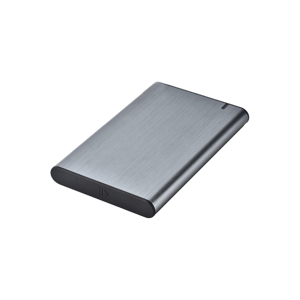 Кишеня зовнішня Gembird 2.5" USB3.1 alum grey (EE2-U3S-6-GR) - фото 1