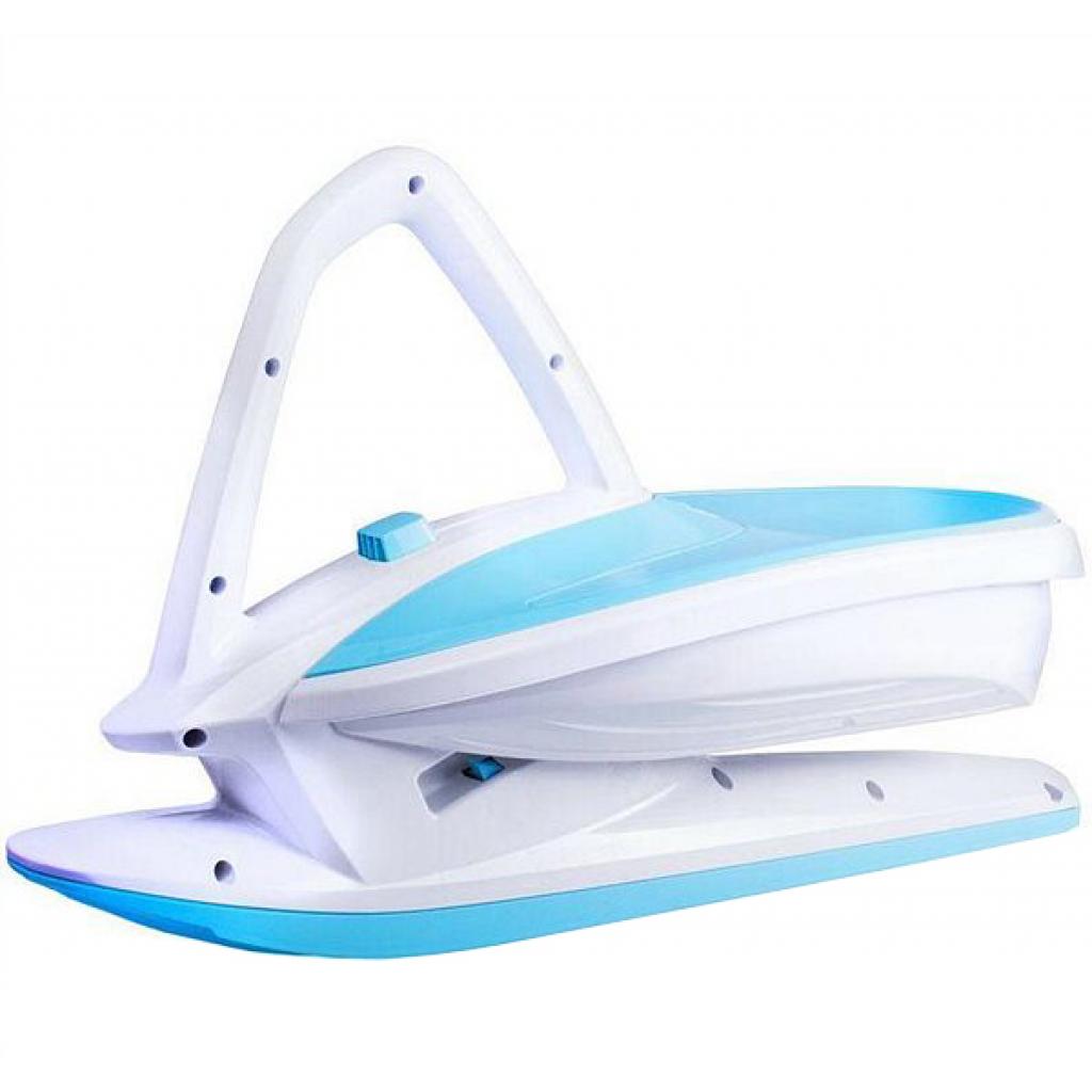 Санки Plastkon Skidrifter білі з блакитним (49098) - фото 1