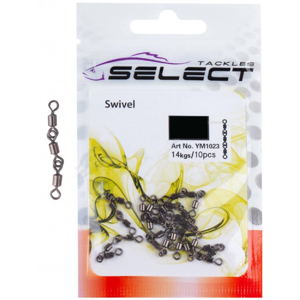 Вертлюг Select YM1023 потрійний size 10 10шт/уп (1870.24.22) - фото 1 Вертлюг Select YM1023 потрійний size 10 10шт/уп (1870.24.22) - фото 1