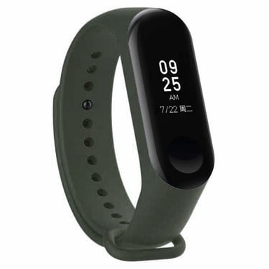Ремінець до фітнес браслета BeCover Silicone для Xiaomi Mi Band 3/4 Khaki (704649) - фото 1