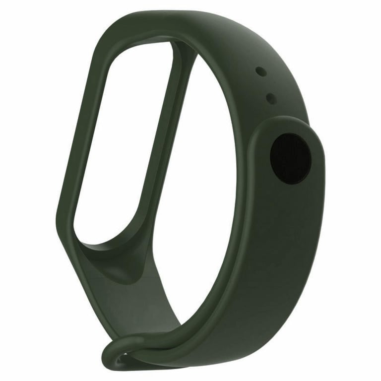 Ремінець до фітнес браслета BeCover Silicone для Xiaomi Mi Band 3/4 Khaki (704649) - фото 2