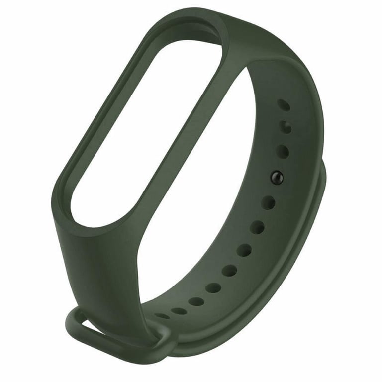 Ремінець до фітнес браслета BeCover Silicone для Xiaomi Mi Band 3/4 Khaki (704649) - фото 3